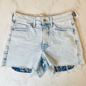 Old Navy O.G. High Rise Denim Jean Shorts Light Wash | NWT | Size 4